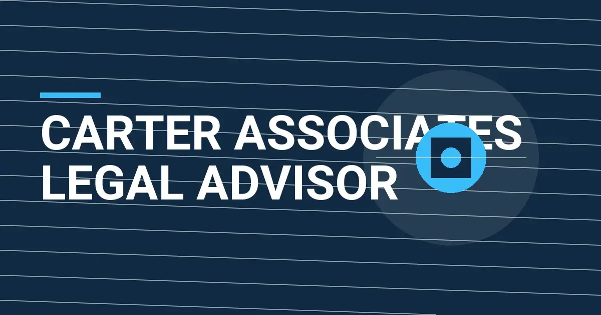 Carter Associates Legal Advisor