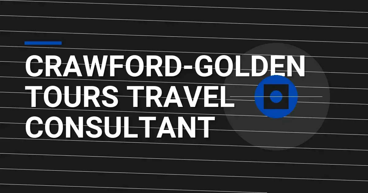 Crawford-Golden Tours Travel Consultant