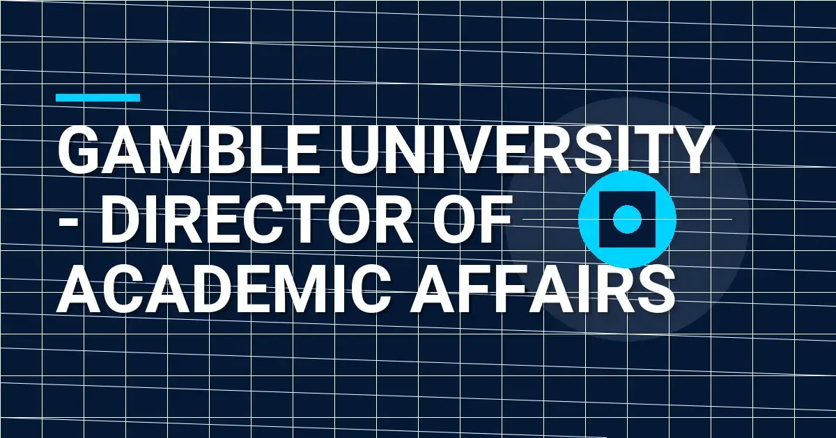 Gamble University - Director of Academic Affairs