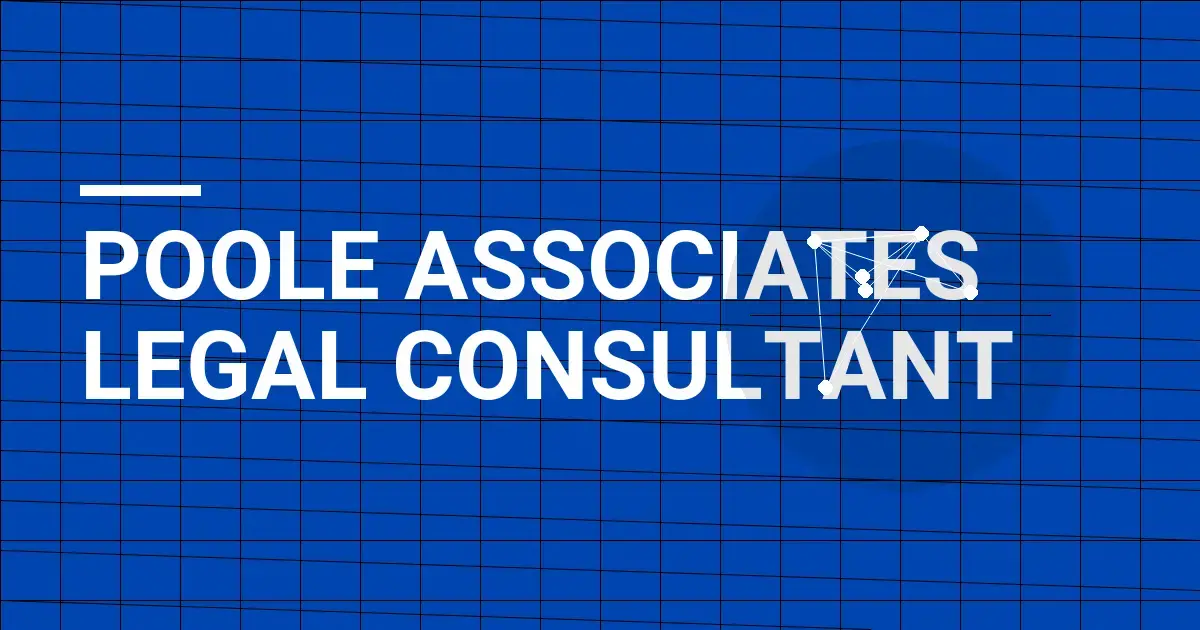 Poole Associates Legal Consultant