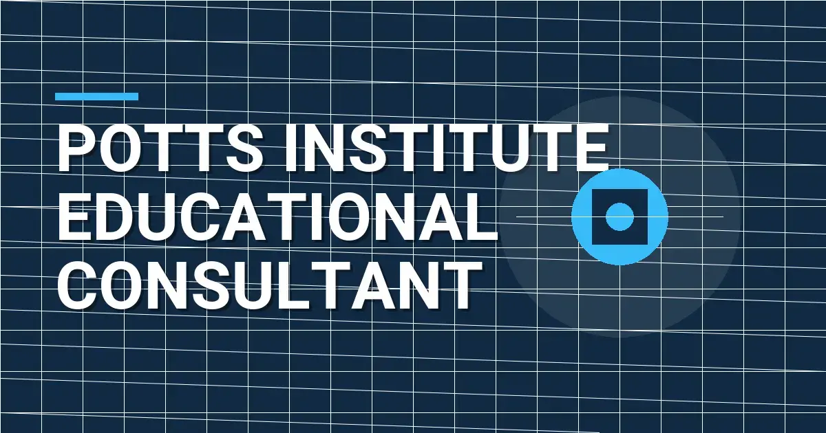Potts Institute Educational Consultant