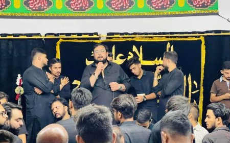 “QAFILA CHAL PARA HAI”: The Painful Journey from Karbala to Shaam Echoed by Syed Ali Arbaz Jafri and Anjuman-e-Imamia Malir