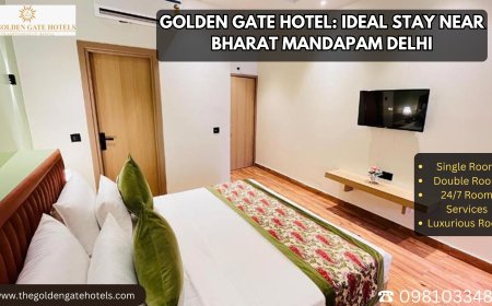 Golden Gate Hotel: Ideal Stay Near Bharat Mandapam Delhi