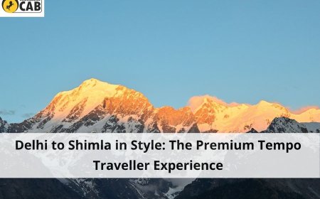 Delhi to Shimla in Style: The Premium Tempo Traveller Experience