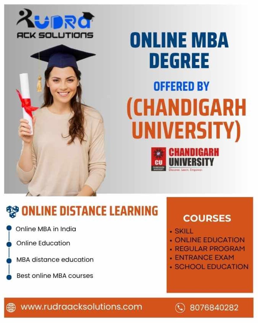 The Reasons for Selecting an Online MBA for Working Professionals?