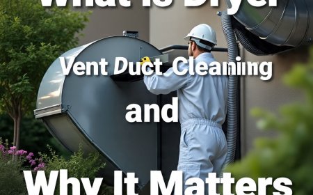 What Is Dryer Vent Duct Cleaning and Why It Matters