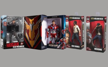 Custom Action Figure Boxes Transform Product Appeal