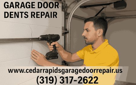 Who provides same-day Garage Door Dents Repair in Cedar Rapids