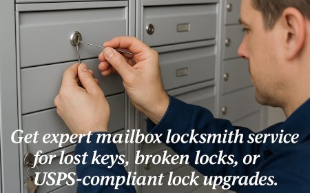 How Does a Mailbox Locksmith Replace a Broken Lock