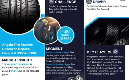 Angola Tire Market Overview 2024–2030: Share, Size & Future Trends
