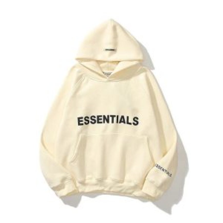 Essentials Hoodie: Simple, Clean Design Ideal for Daily Wear