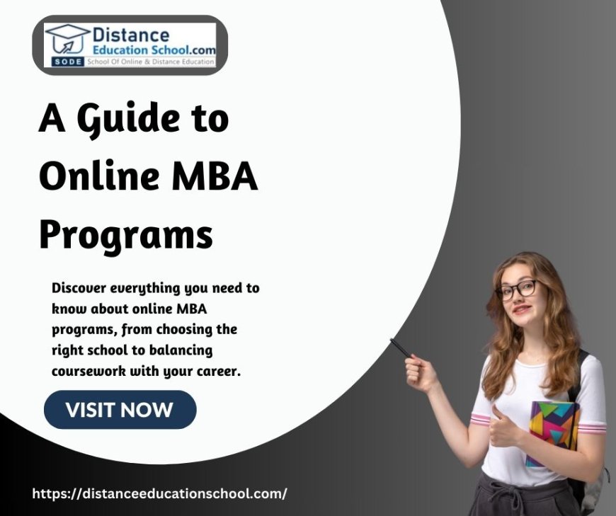 Online MBA Course – UGC Approved Colleges for Flexible Learning