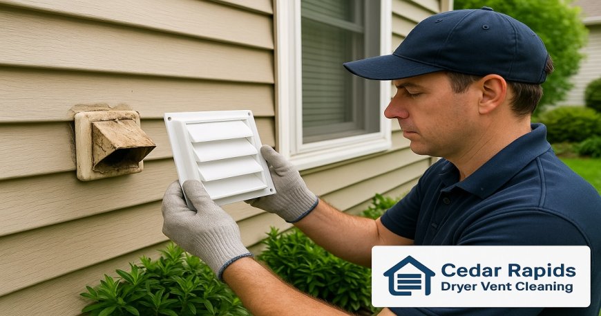 What Makes Dryer Vent Cover Replacement in Cedar Rapids Essential?